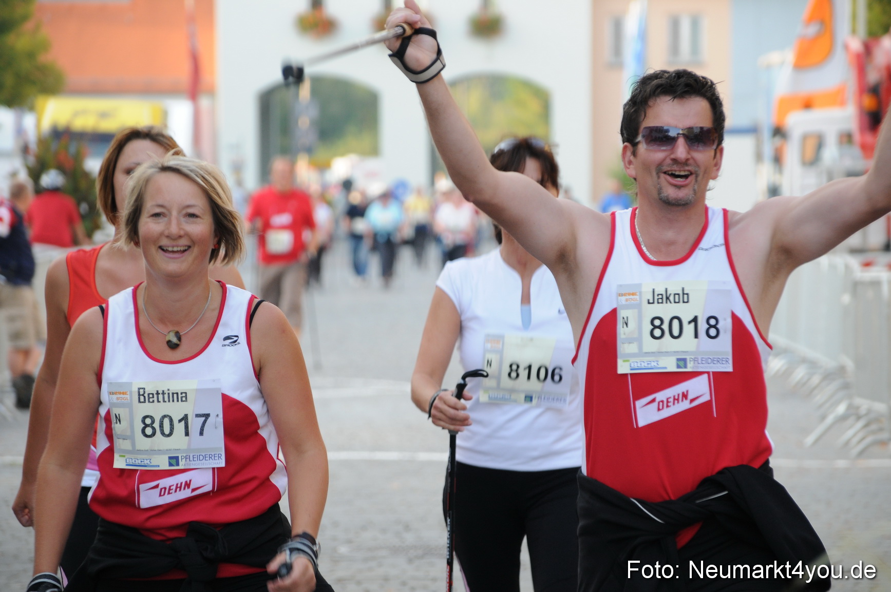 0046 Stadtlauf Neumarkt Nordic Walking 190909